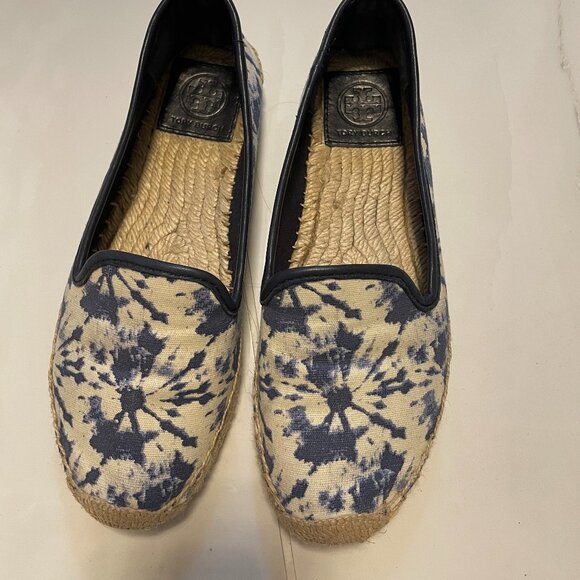 Tory Burch women Espadrille shoes, flat, Sz 6.5 - Picture 7 of 11